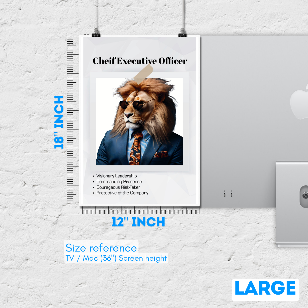 Desk Pets for the Entire Pack | Corporate Desk Cards (Corporate activities) [Pack of 22 cards/ posters]